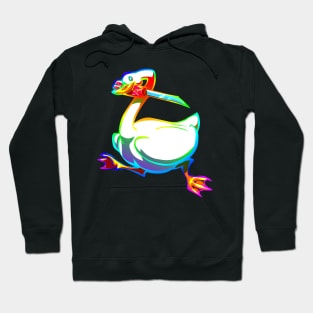 untitled goose art Hoodie